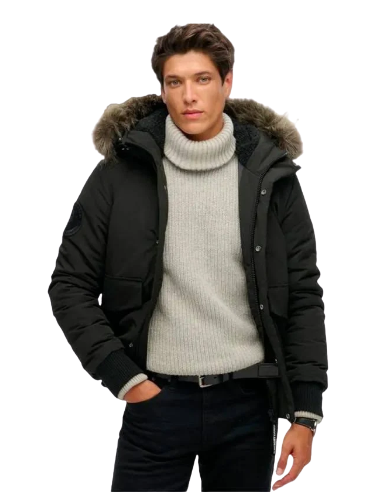 EVEREST SHORT HOODED PUFFER