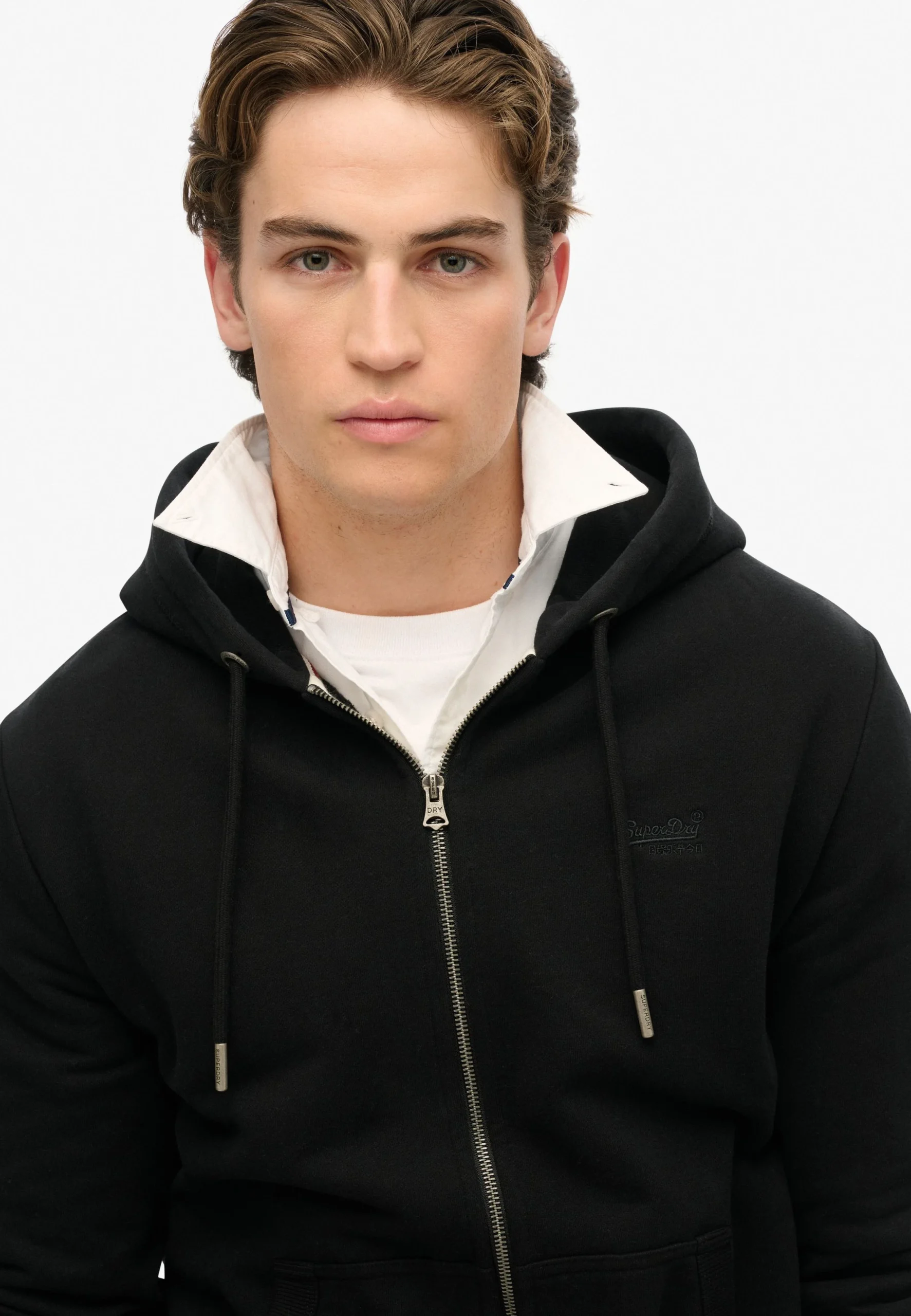 ESSENTIAL LOGO ZIP HOODIE HB